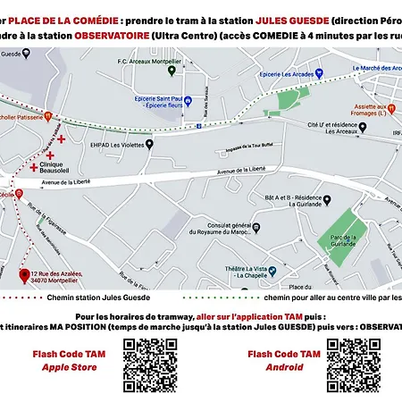 Appartement Grand Studio De 38m2 Et Cour Independante De 25m2 Dont Wifi Et Netflix *